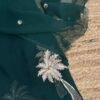 Sequins buta Dark Green