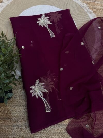 Sequins buta Purple