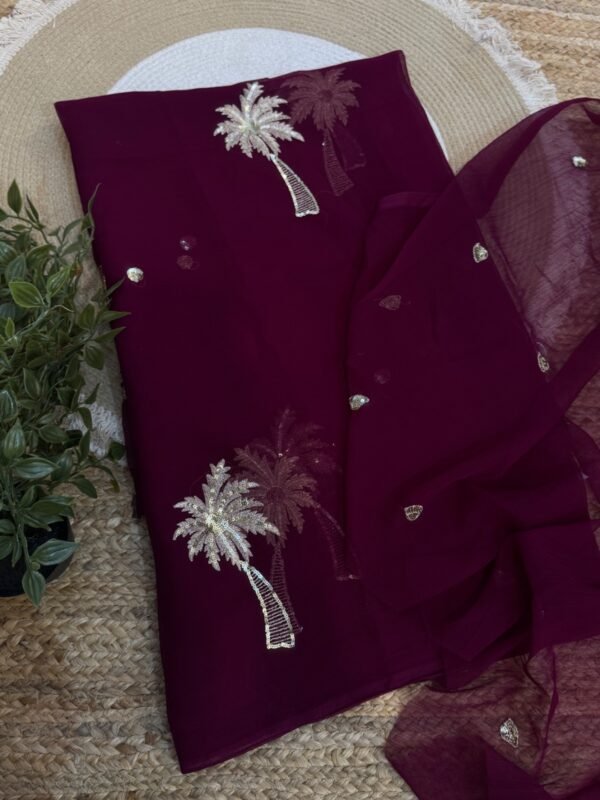 Sequins buta Purple