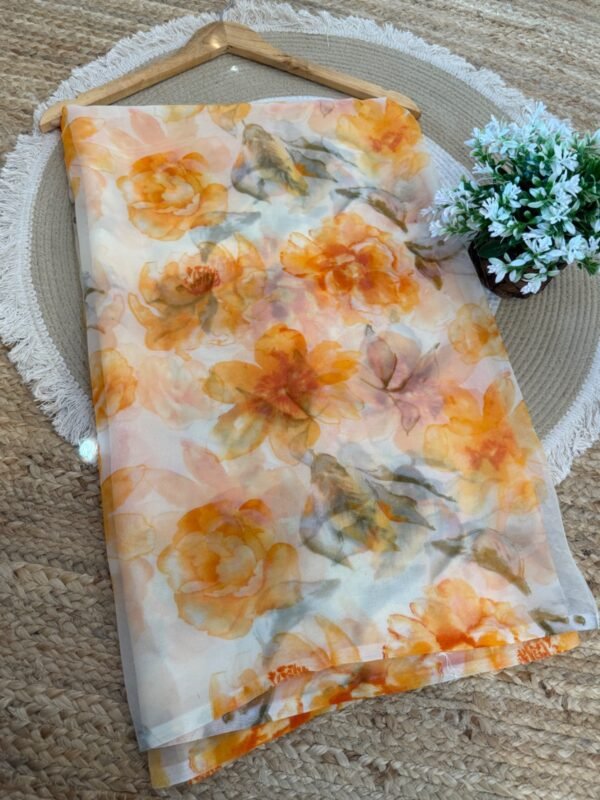 Printed Orange
