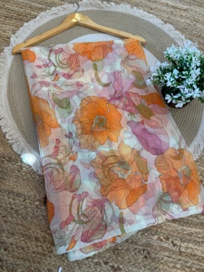 Printed Orange