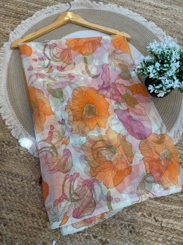 Printed Orange