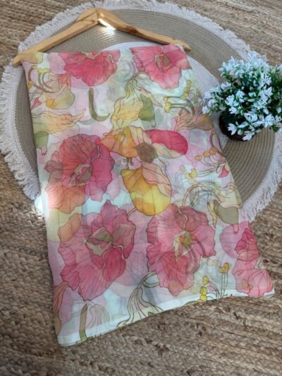 Printed Peach