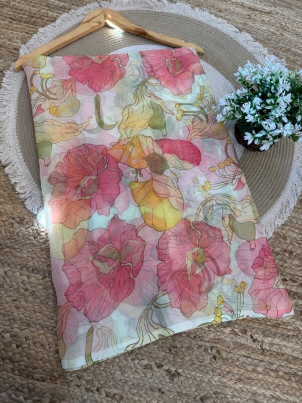 Printed Peach