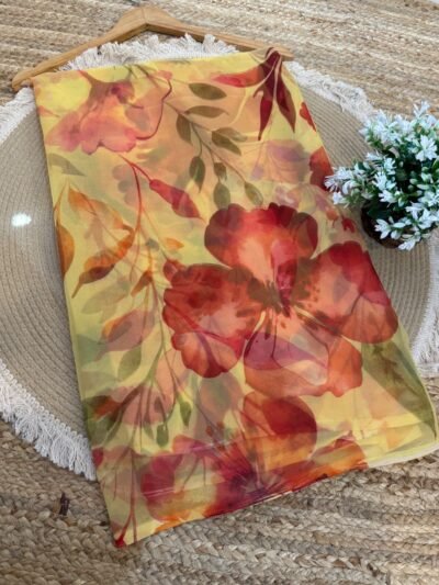 Printed Lemon Yellow
