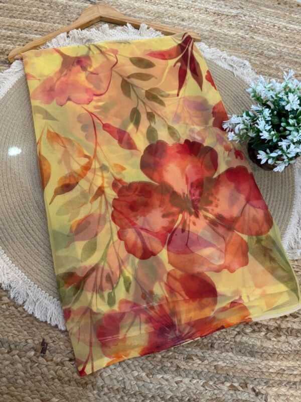 Printed Lemon Yellow