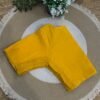 Side strechable solid colour blouse Yellow