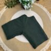 Side strechable solid colour blouse Green