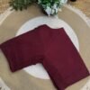 Side strechable solid colour blouse Wine