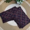 Side strechable Ajrakh print blouse Blue