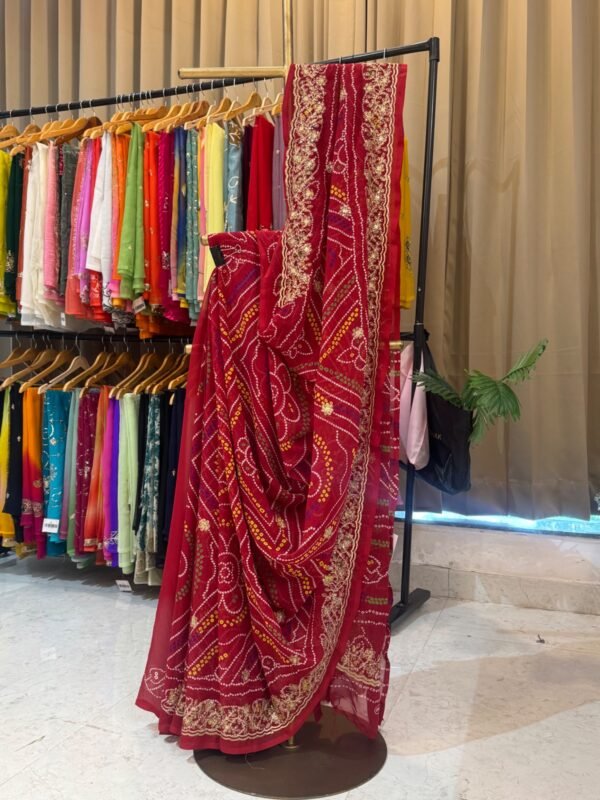 Bandhani saree