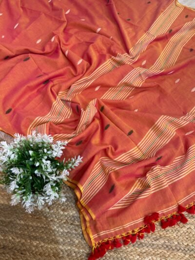 Handloom mul cotton saree Ns