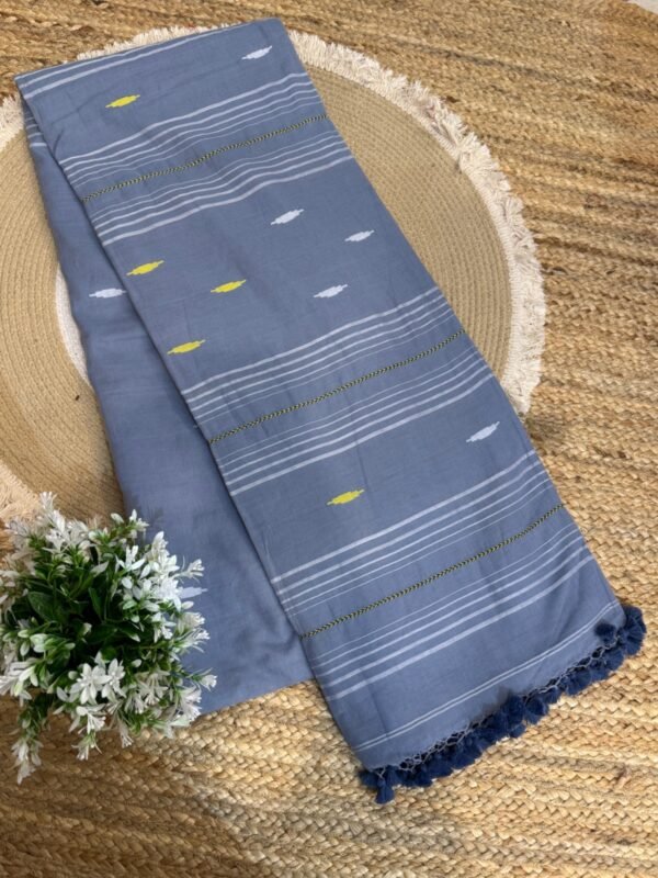 Handloom mul cotton saree dyi