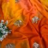 Multishaded saree with sequins buta Yellow