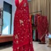 Heavy jaal work saree Raani