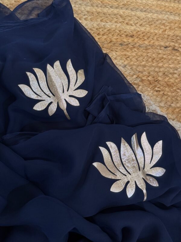 Gotta buta saree Colour 5
