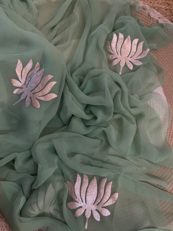 Gotta buta saree Colour 6