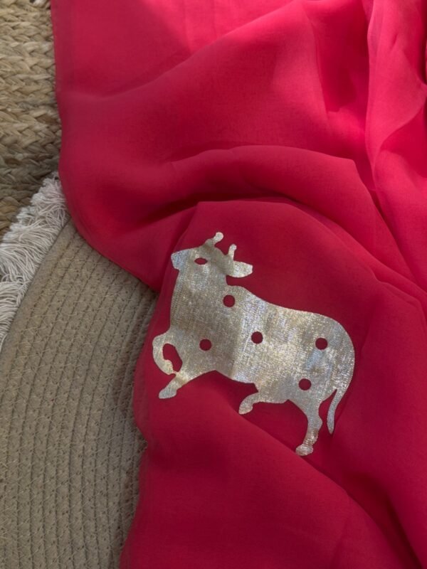 Gotta buta saree Colour 12