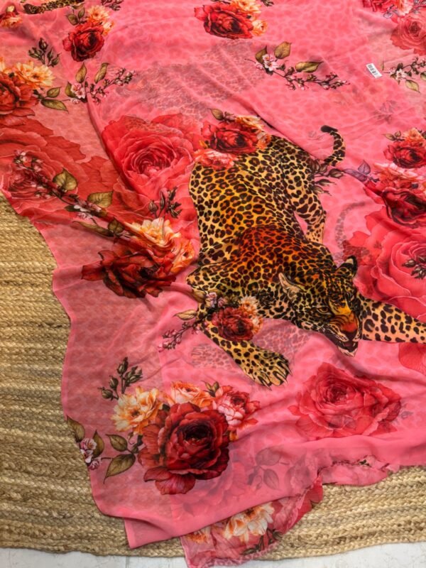 leopard digital print Pink